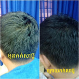 Hair color(Black)Foam DIY Shampoo(Permanent color)